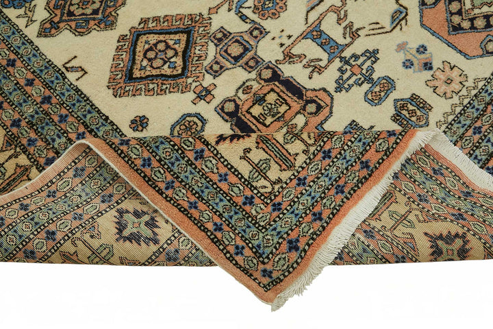 9x11 Hand-Knotted Wool Oushak Rug - 49265