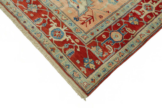 9x11 Hand-Knotted Wool Oushak Rug - 49267