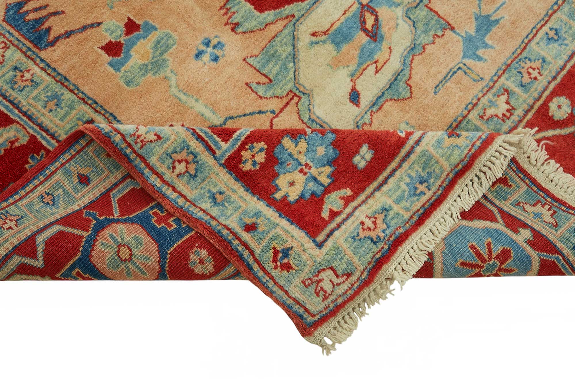 9x11 Hand-Knotted Wool Oushak Rug - 49267