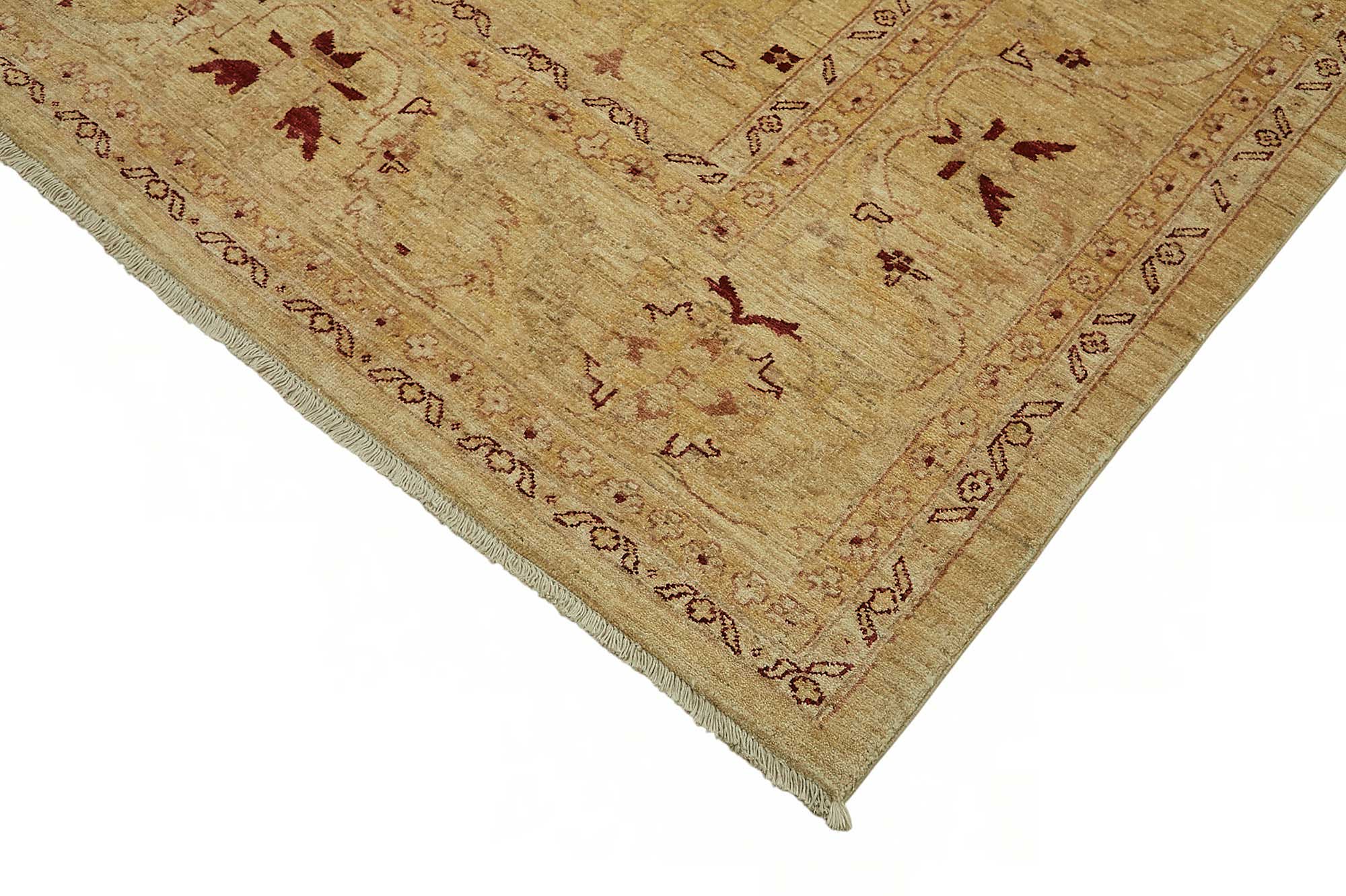 10x13 Hand-Knotted Wool Oushak Rug - 49268