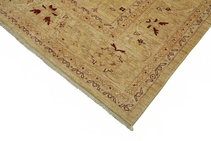 10x13 Hand-Knotted Wool Oushak Rug - 49268
