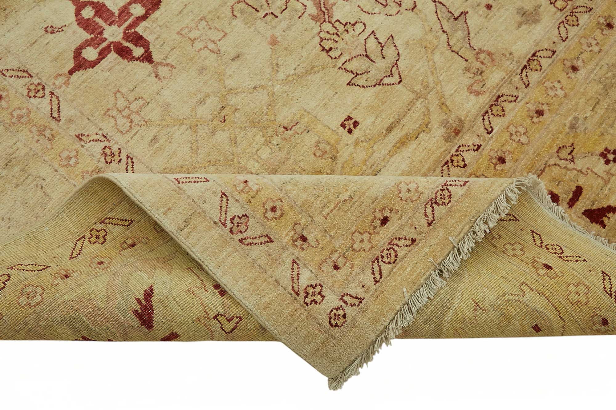 10x13 Hand-Knotted Wool Oushak Rug - 49268