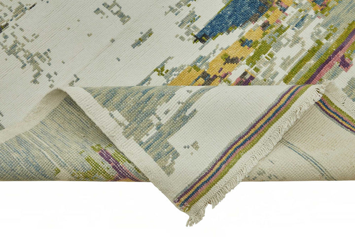 10x13 Hand-Knotted Wool Oushak Rug - 49270