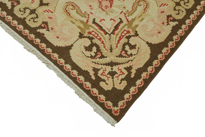 10x12 Hand-Knotted Wool Oushak Rug - 49272