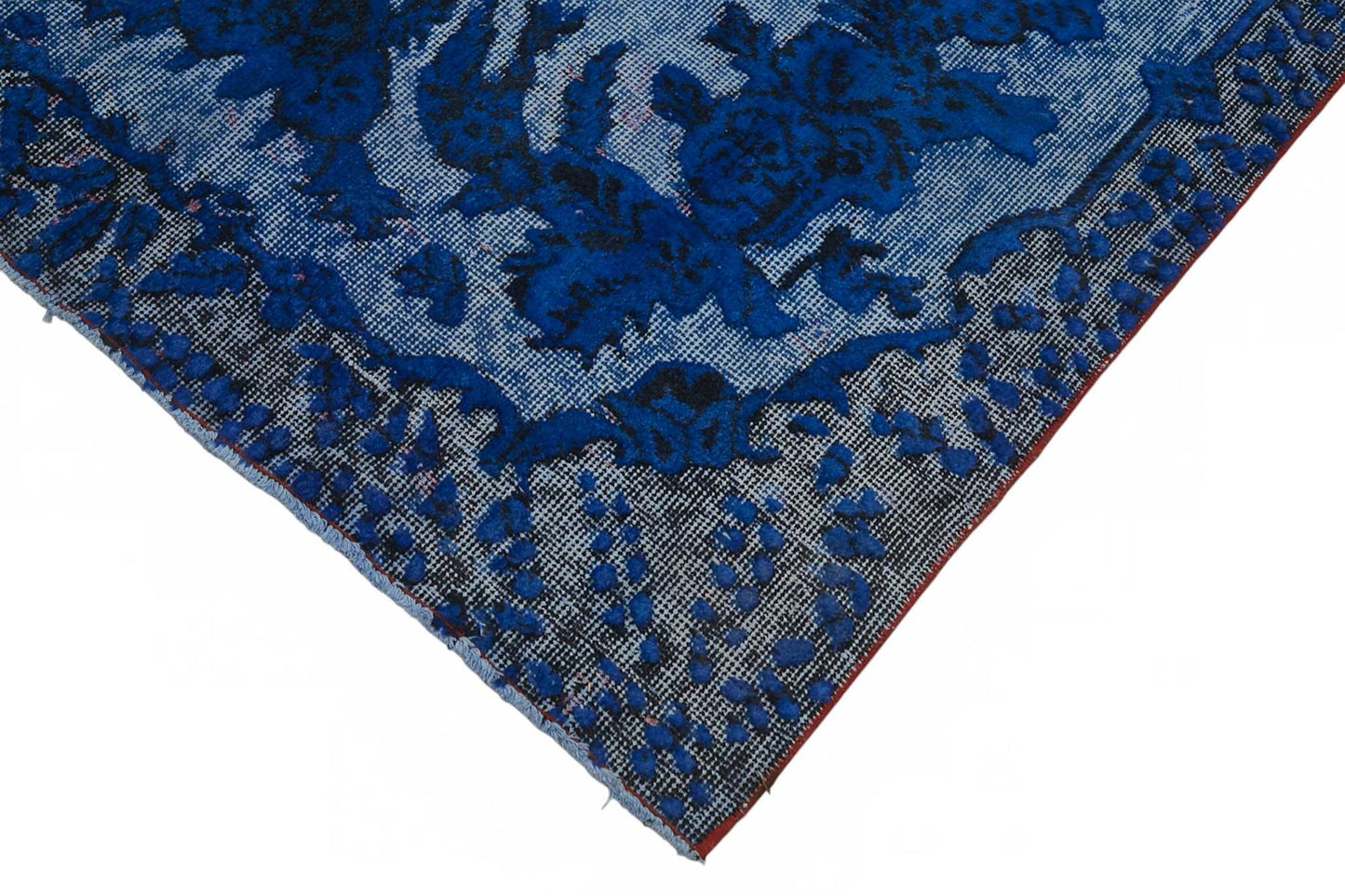 4x8 Blue Over-dyed Rug - 49280