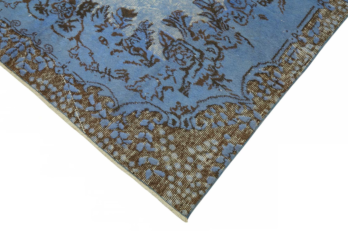 5x9 Blue Over-dyed Rug - 49281