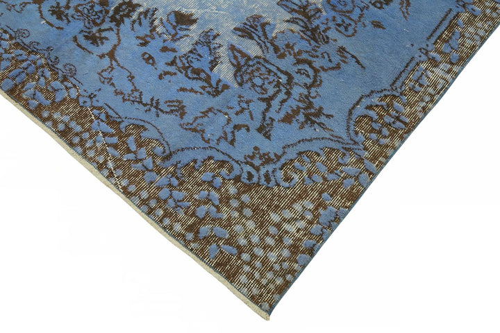 5x9 Blue Over-dyed Rug - 49281