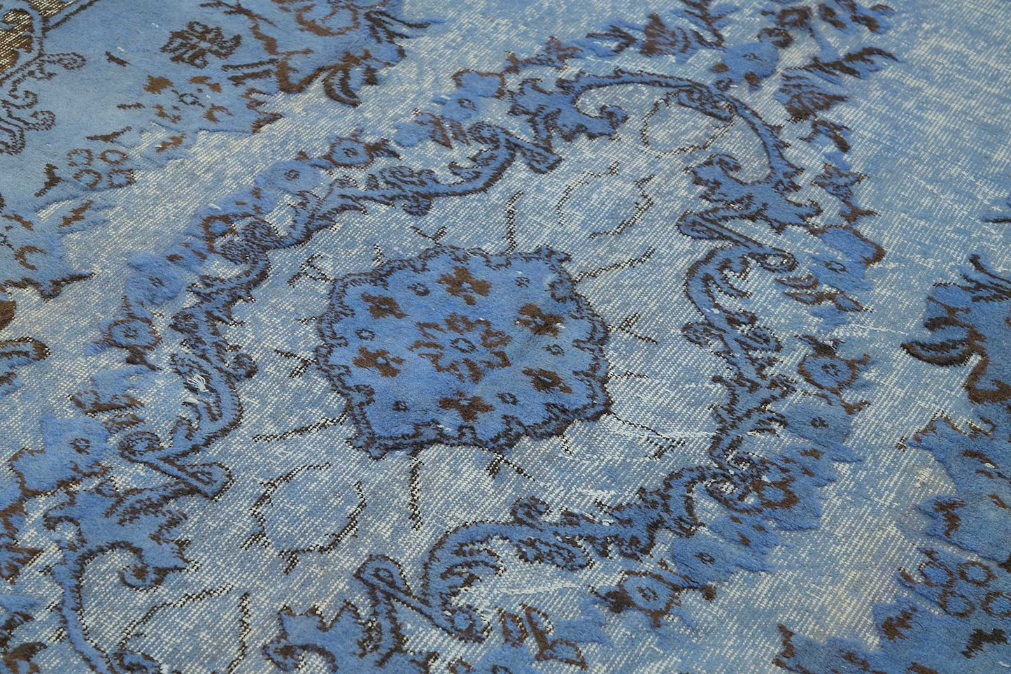 5x9 Blue Over-dyed Rug - 49281