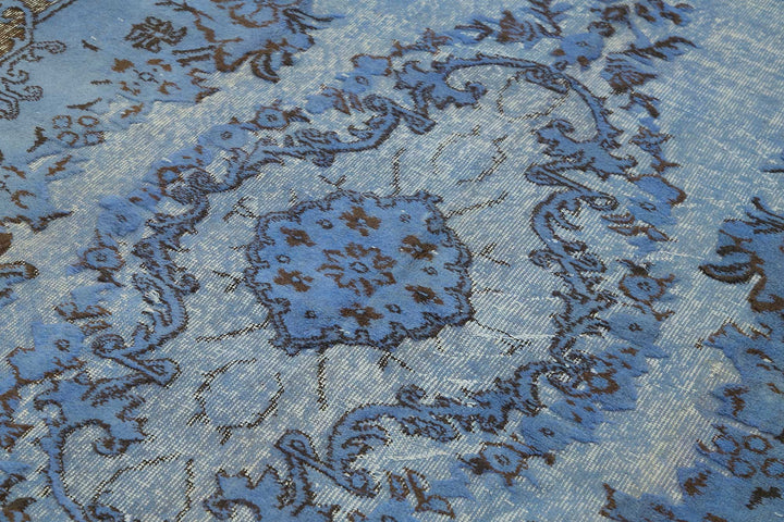 5x9 Blue Over-dyed Rug - 49281