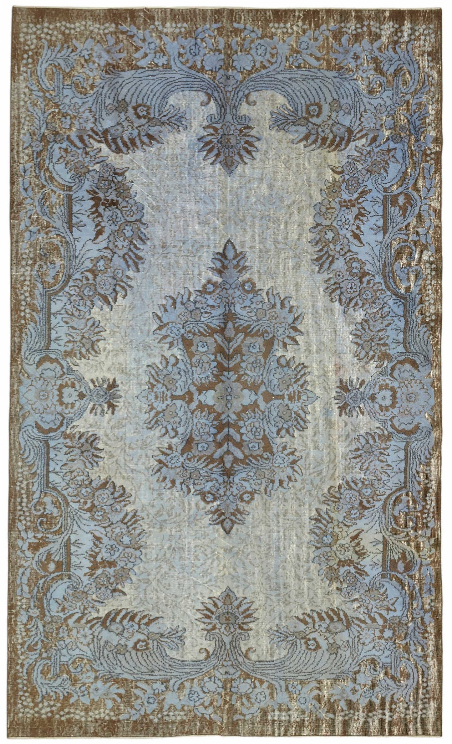 6x10 Blue Over-dyed Rug - 49283