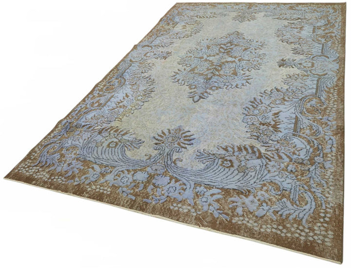 6x10 Blue Over-dyed Rug - 49283