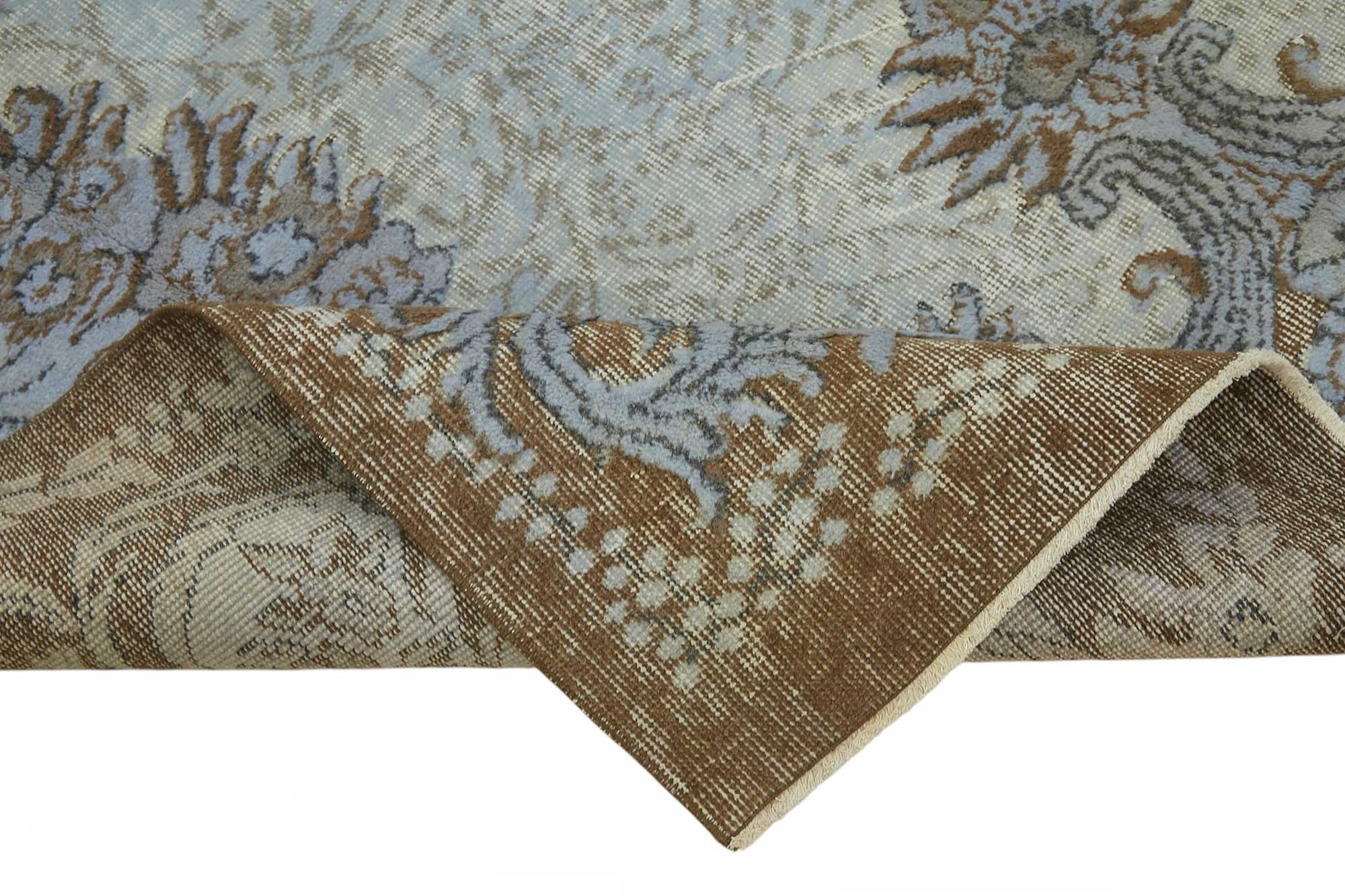 6x10 Blue Over-dyed Rug - 49283