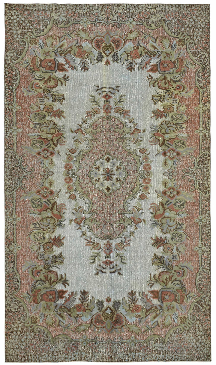 5x9 Grey Over-dyed Rug - 49284