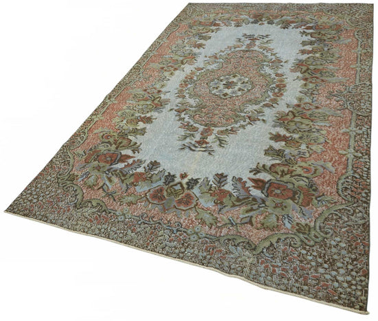 5x9 Grey Over-dyed Rug - 49284