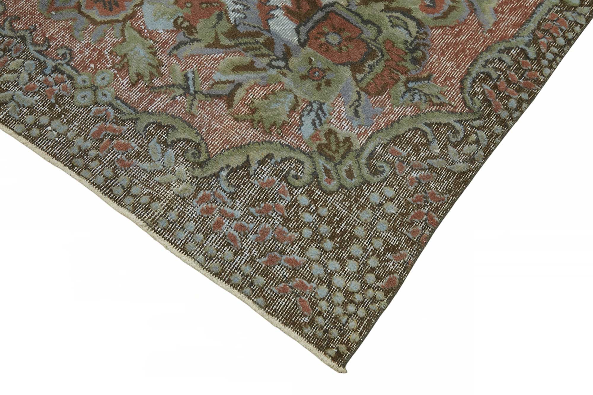 5x9 Grey Over-dyed Rug - 49284