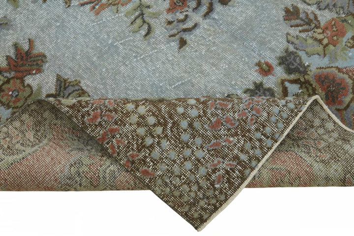 5x9 Grey Over-dyed Rug - 49284