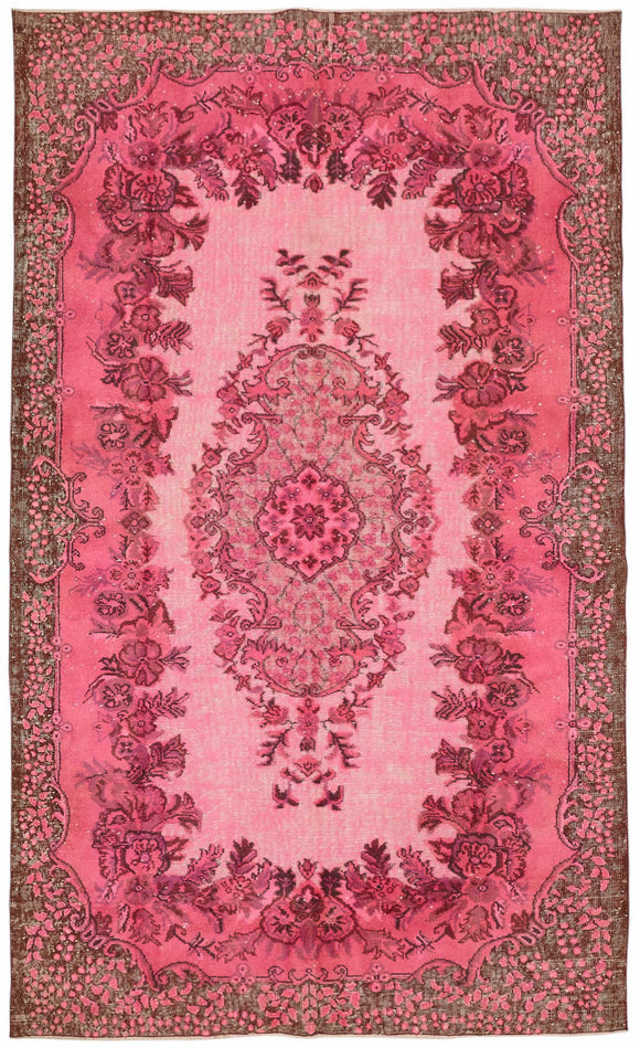 6x10 Pink Over-dyed Rug - 49285