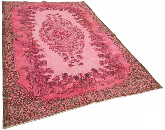 6x10 Pink Over-dyed Rug - 49285
