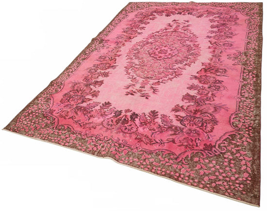 6x10 Pink Over-dyed Rug - 49285