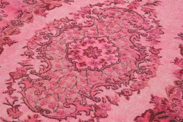 6x10 Pink Over-dyed Rug - 49285