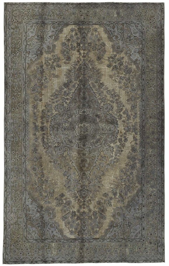 6x9 Grey Over-dyed Rug - 49286