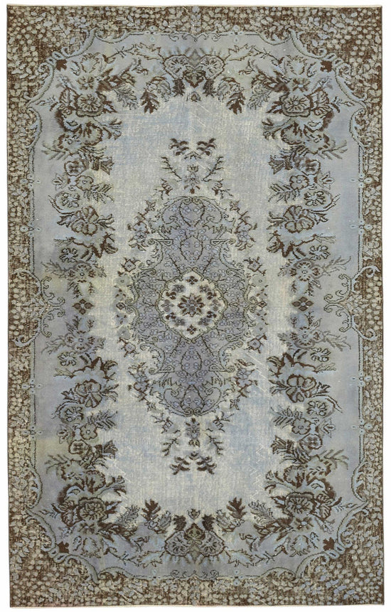 5x8 Grey Over-dyed Rug - 49287