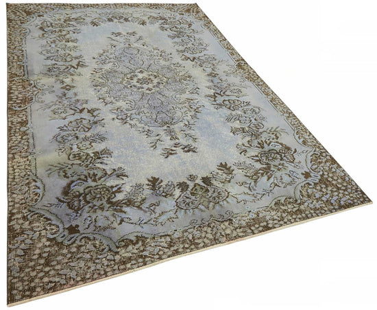 5x8 Grey Over-dyed Rug - 49287