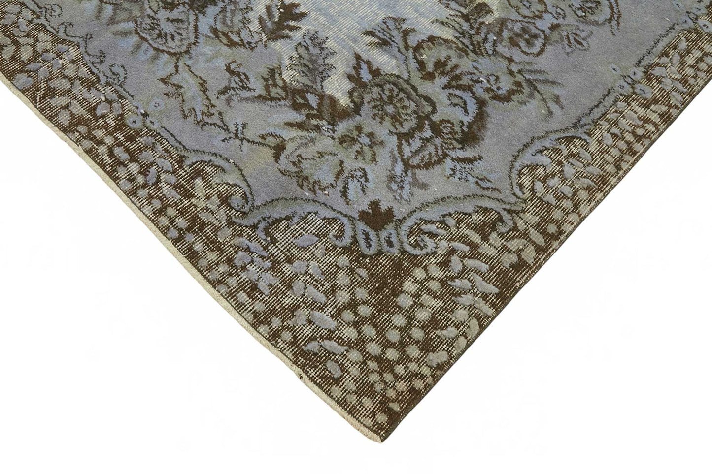 5x8 Grey Over-dyed Rug - 49287