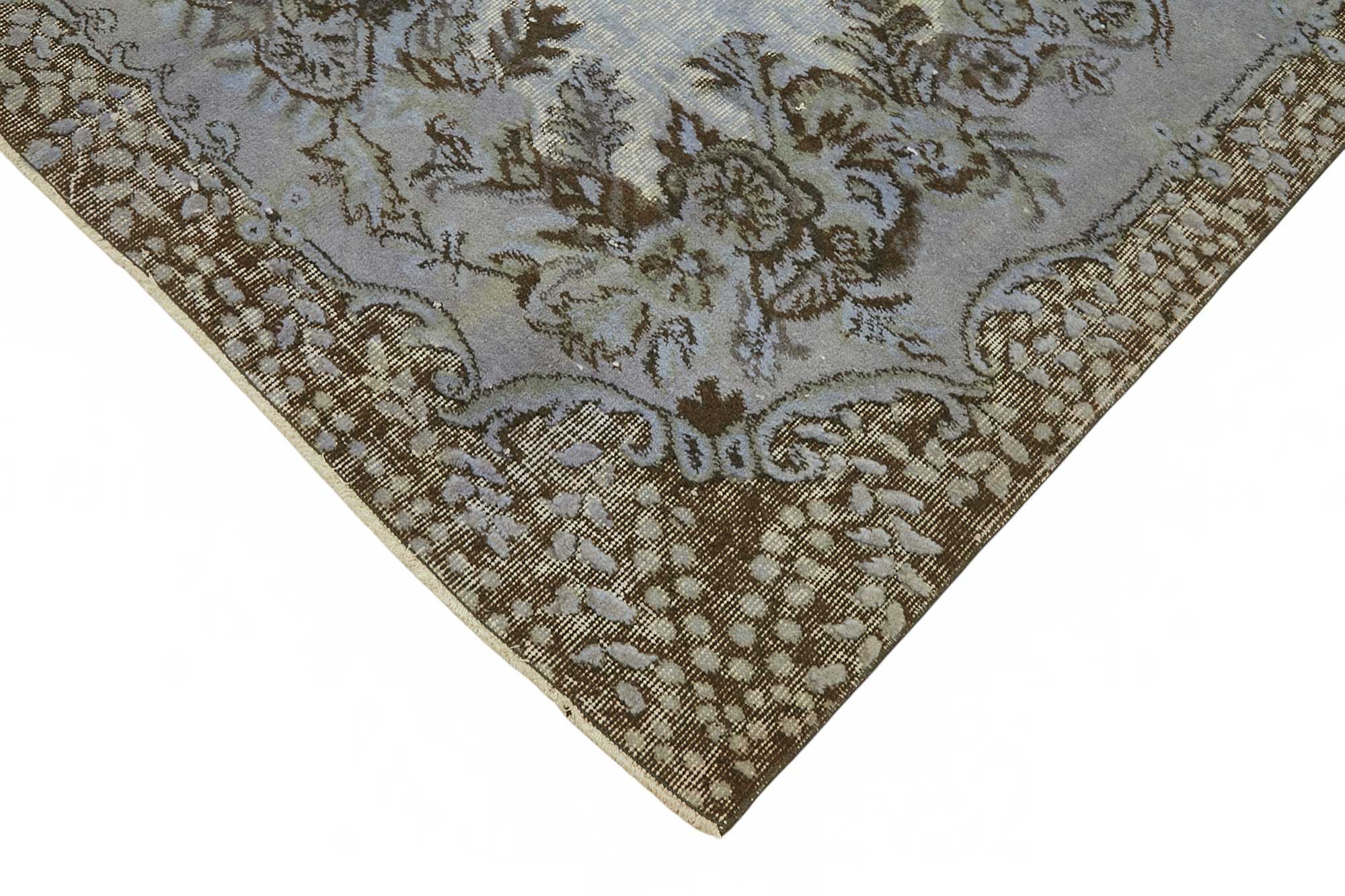 5x8 Grey Over-dyed Rug - 49287