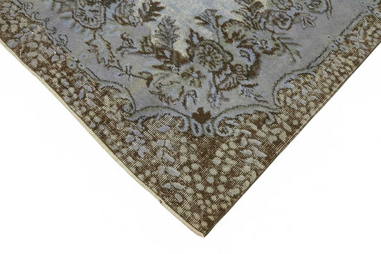 5x8 Grey Over-dyed Rug - 49287