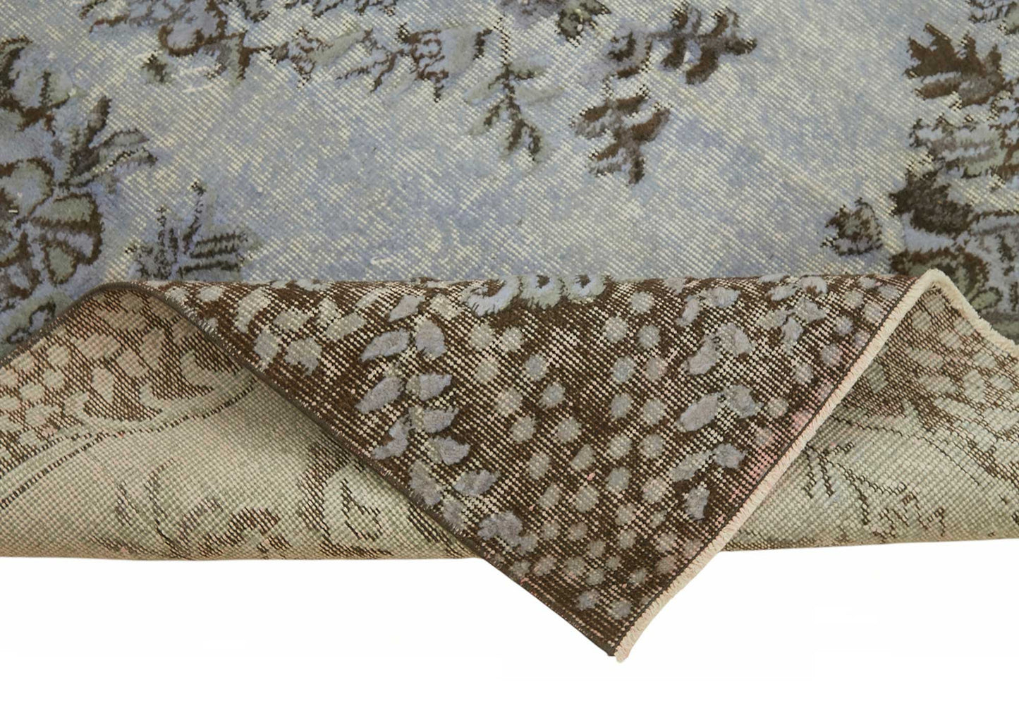 5x8 Grey Over-dyed Rug - 49287