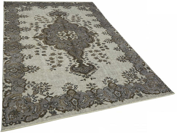 6x9 Grey Over-dyed Rug - 49288