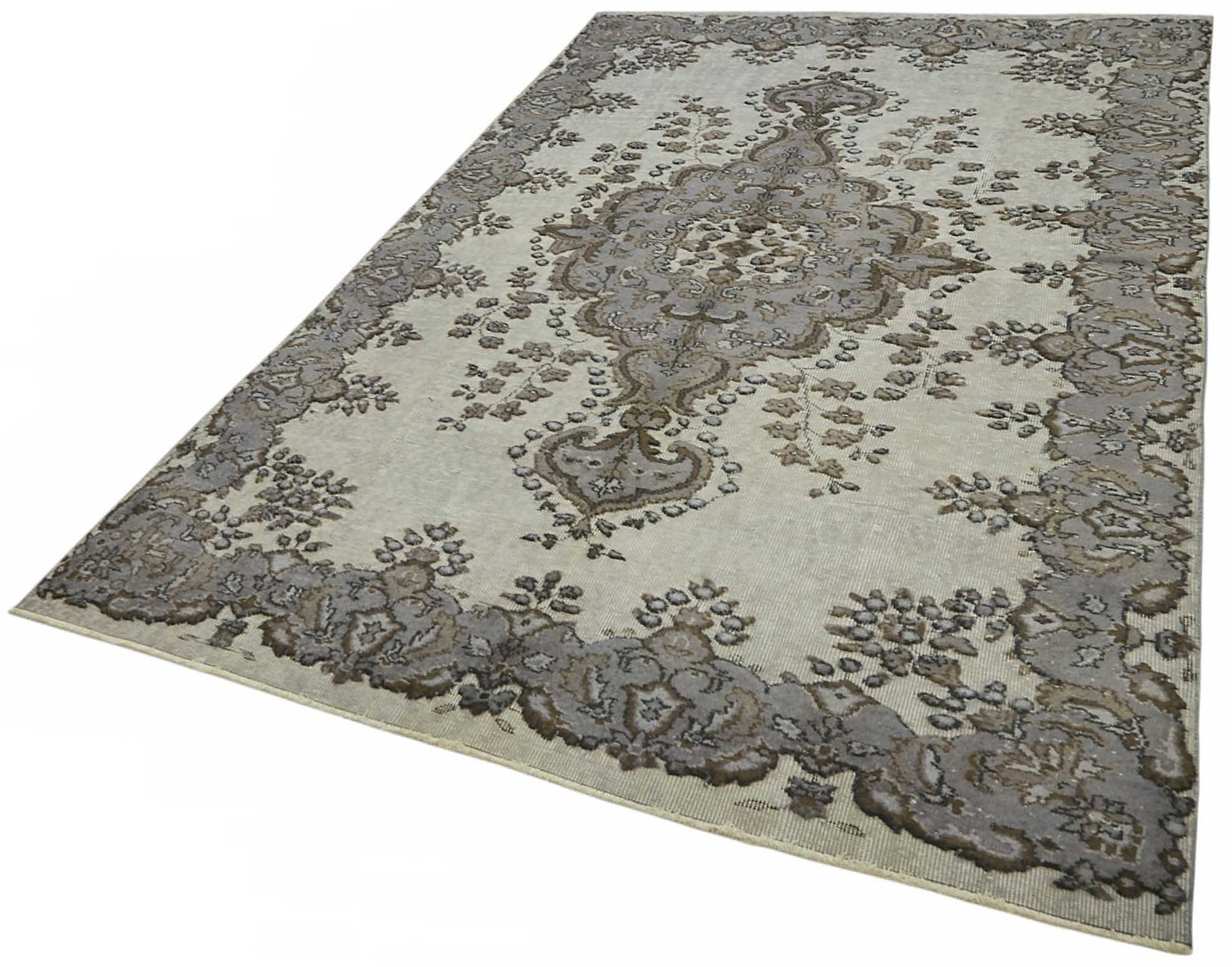 6x9 Grey Over-dyed Rug - 49288