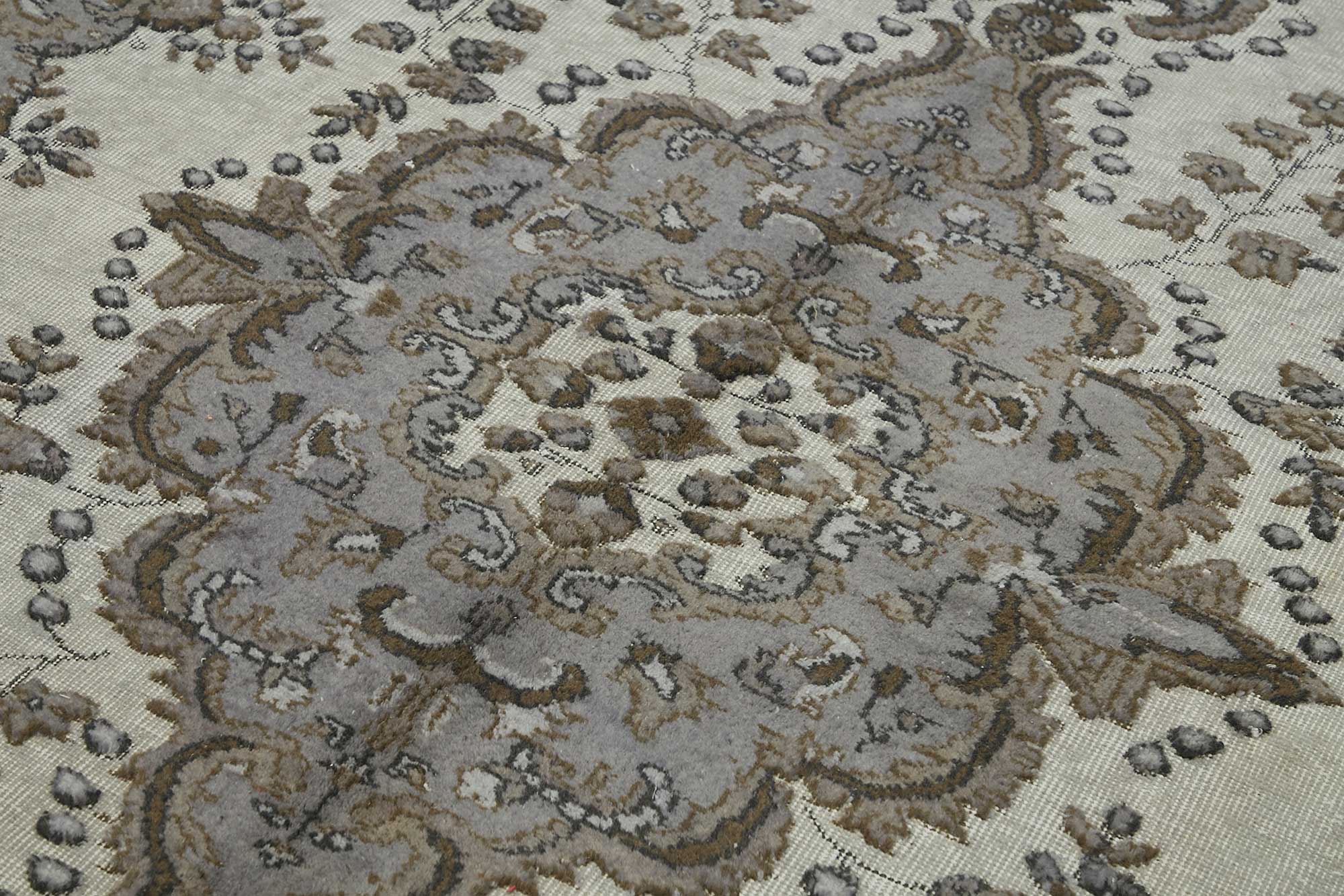 6x9 Grey Over-dyed Rug - 49288
