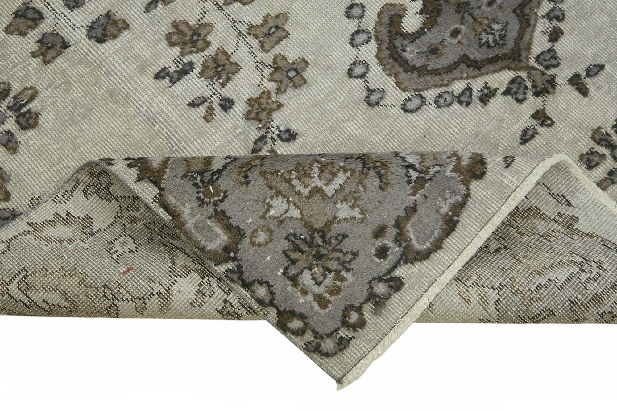 6x9 Grey Over-dyed Rug - 49288