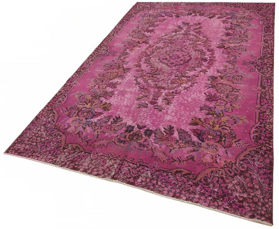 5x9 Pink Over-dyed Rug - 49289