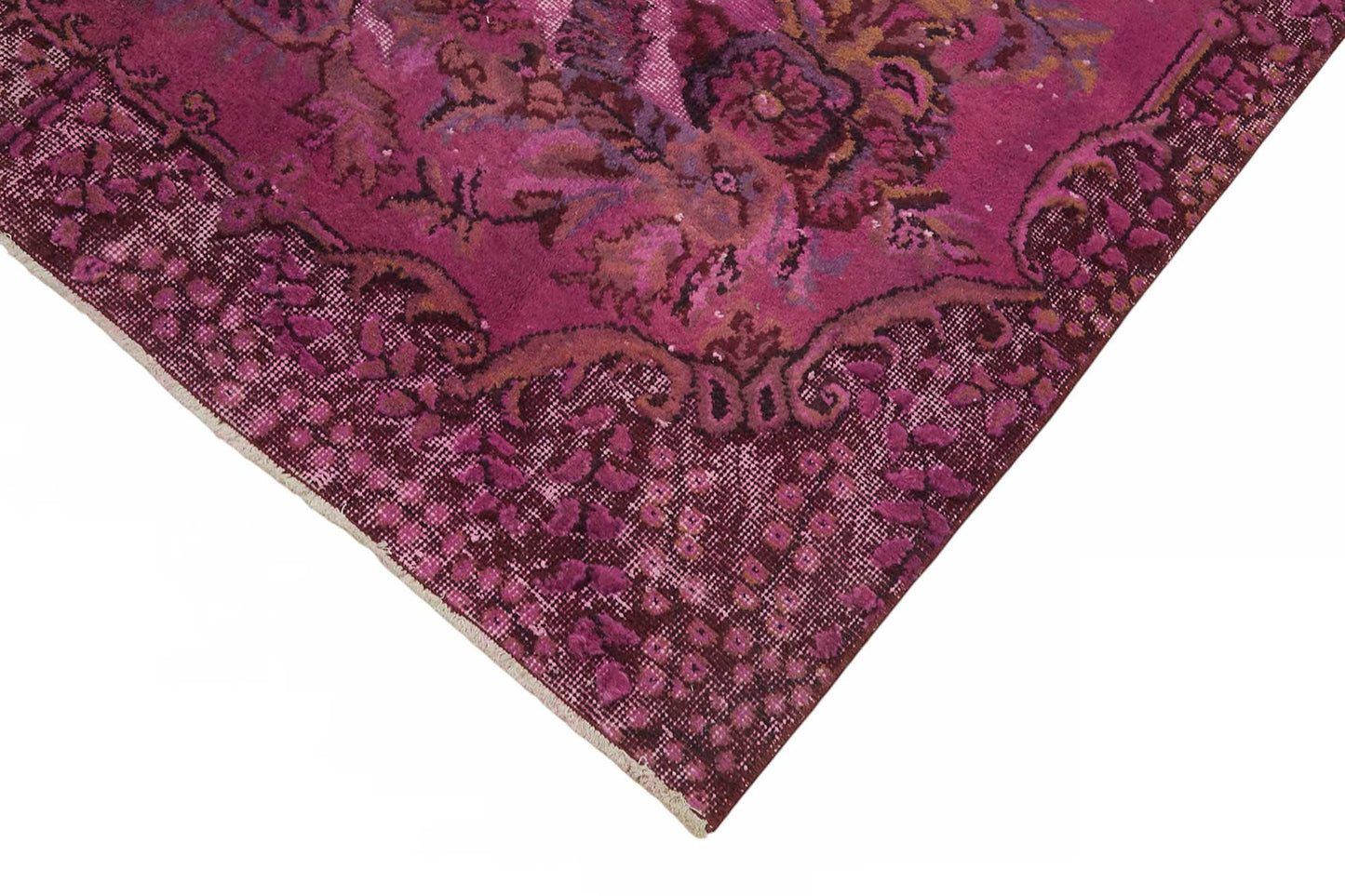 5x9 Pink Over-dyed Rug - 49289