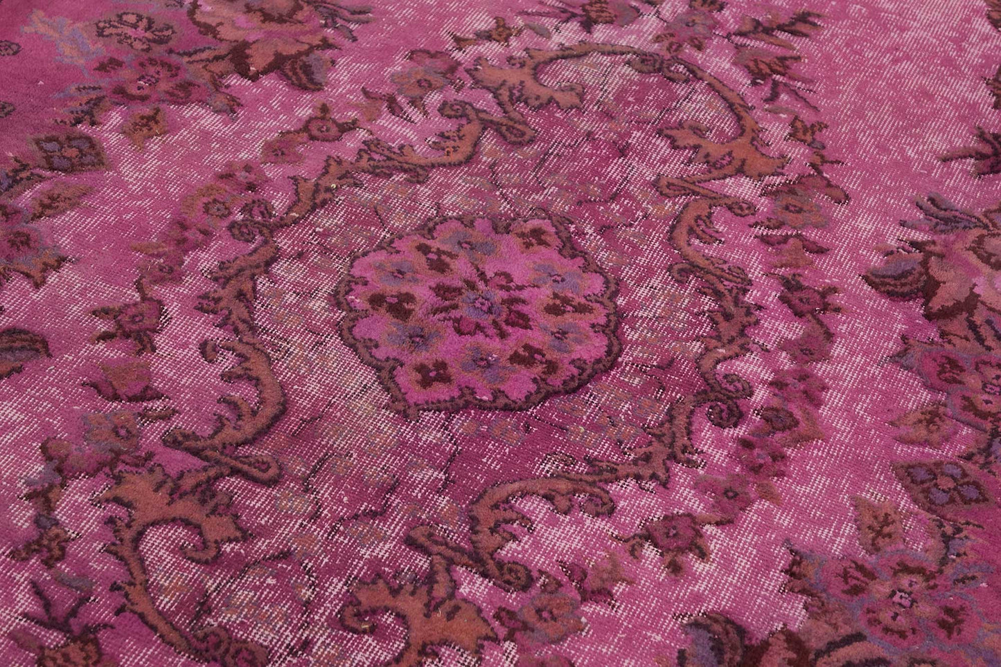 5x9 Pink Over-dyed Rug - 49289