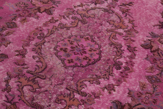 5x9 Pink Over-dyed Rug - 49289