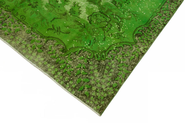 6x9 Green Over-dyed Rug - 49290