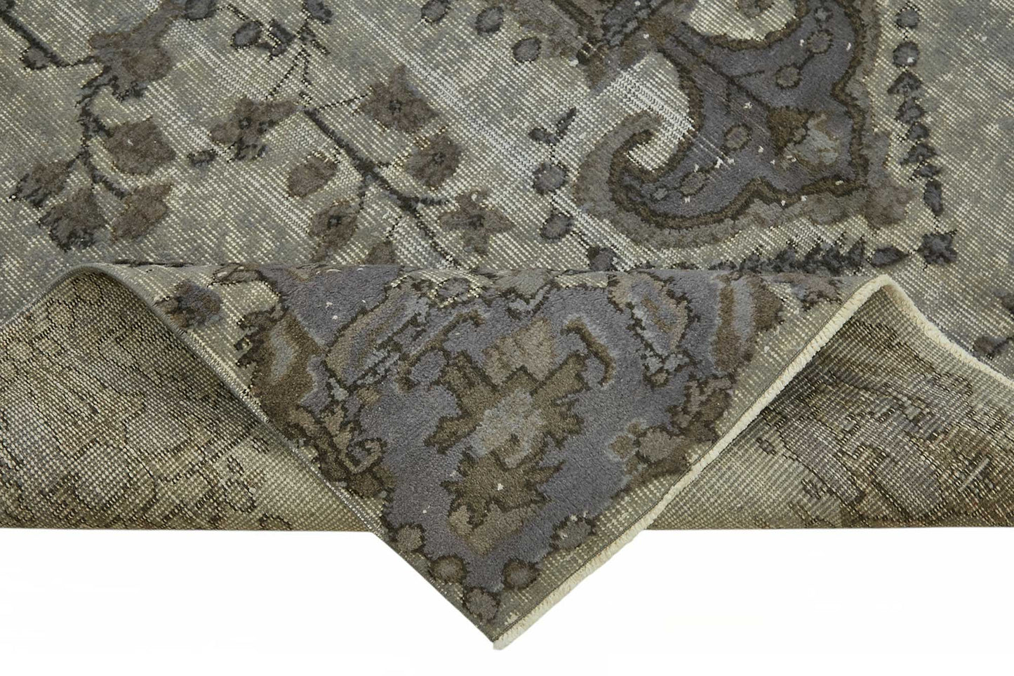 6x9 Grey Over-dyed Rug - 49291