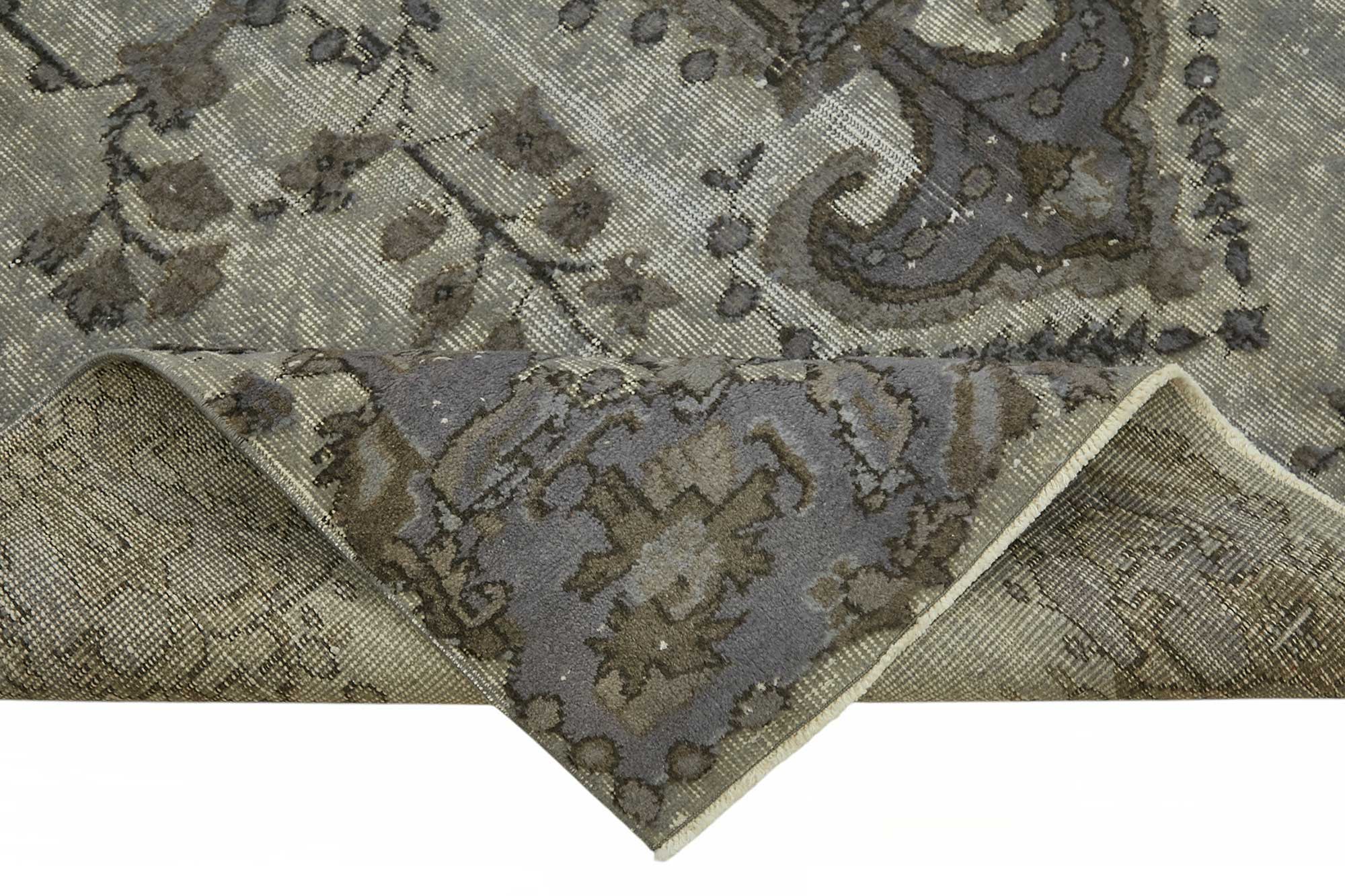 6x9 Grey Over-dyed Rug - 49291