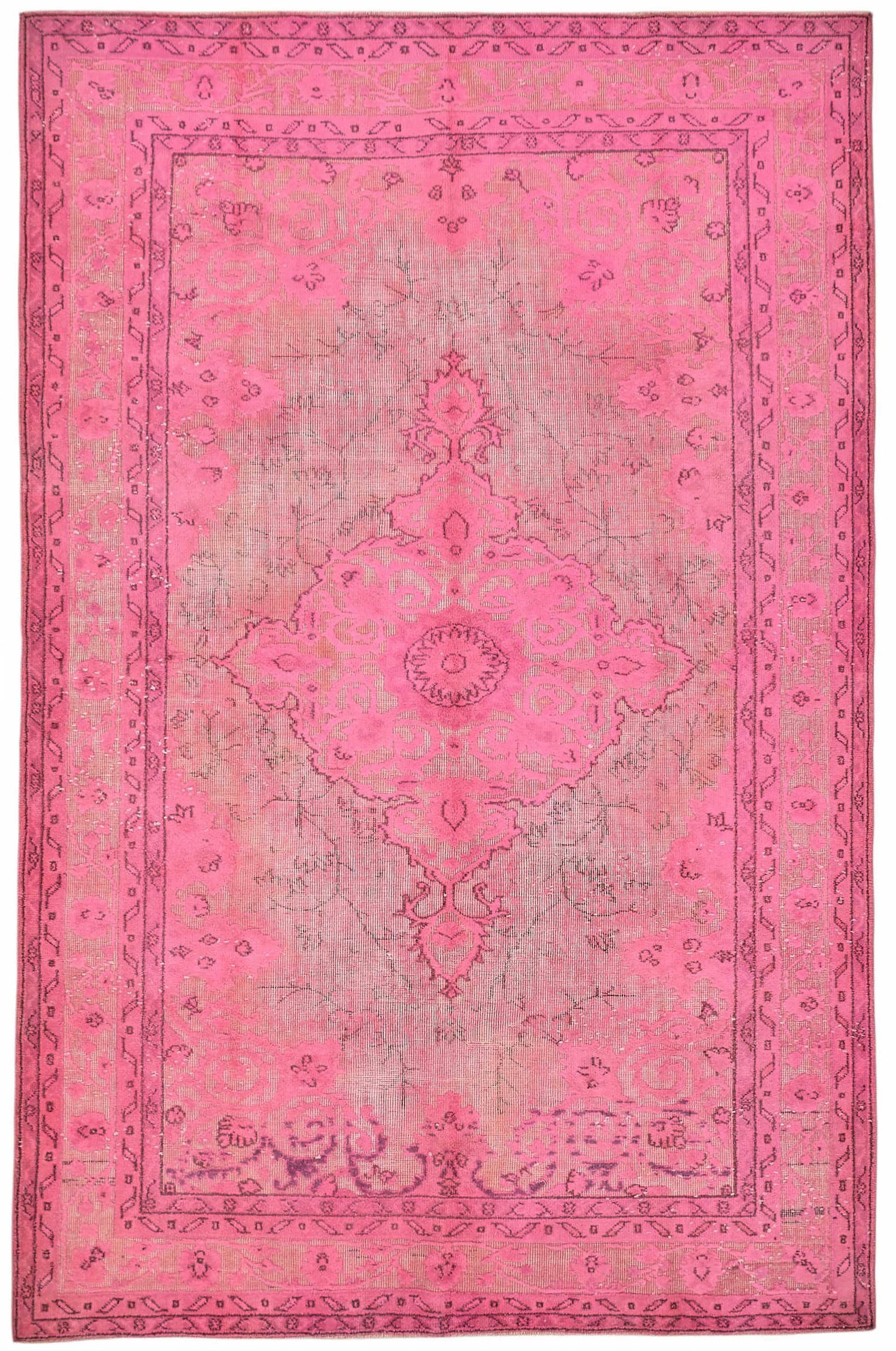 6x9 Pink Over-dyed Rug - 49292