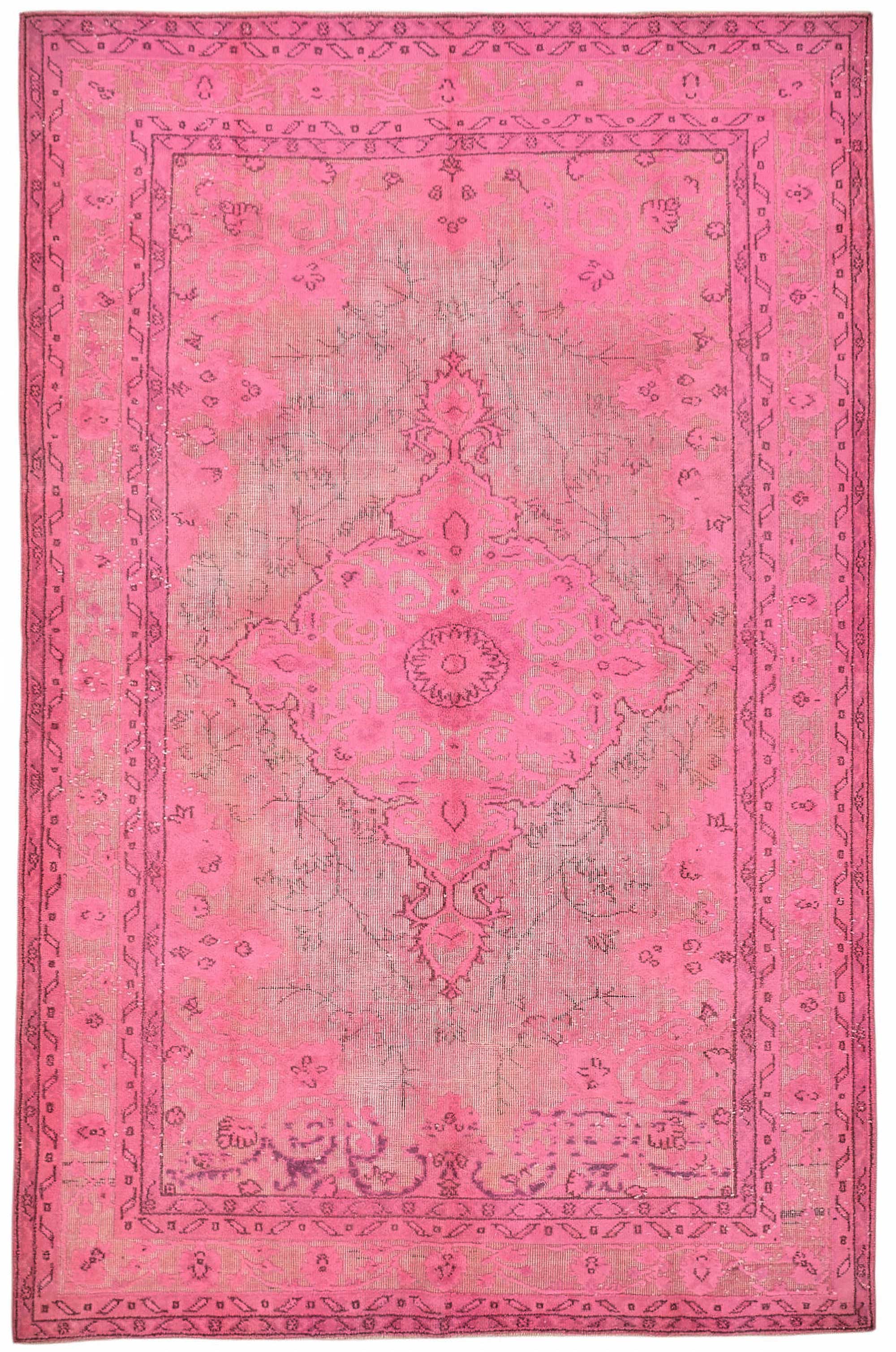 6x9 Pink Over-dyed Rug - 49292