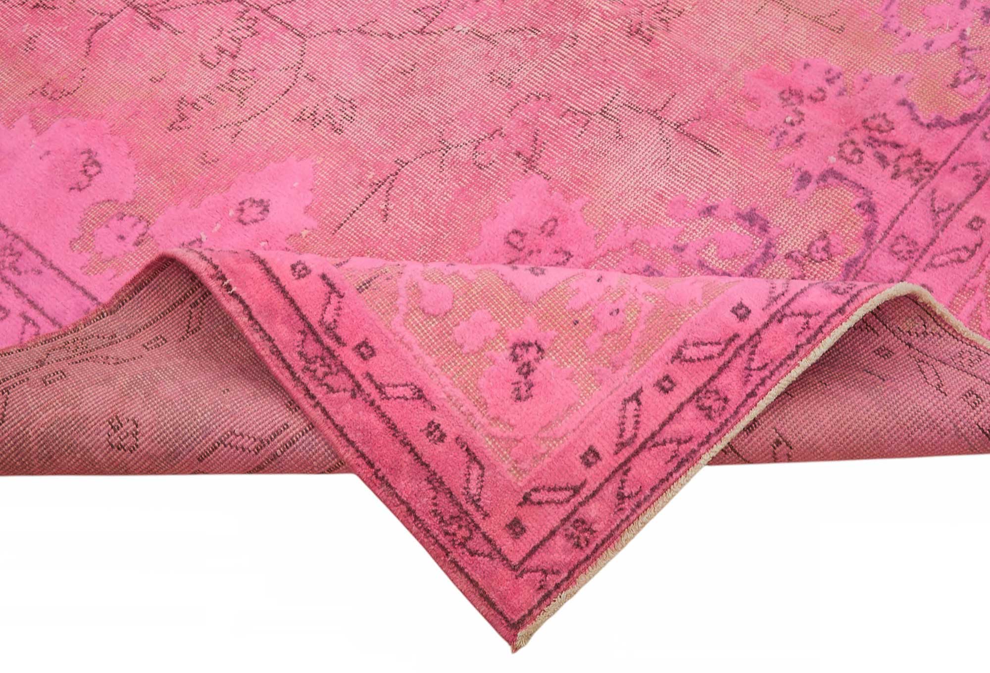 6x9 Pink Over-dyed Rug - 49292