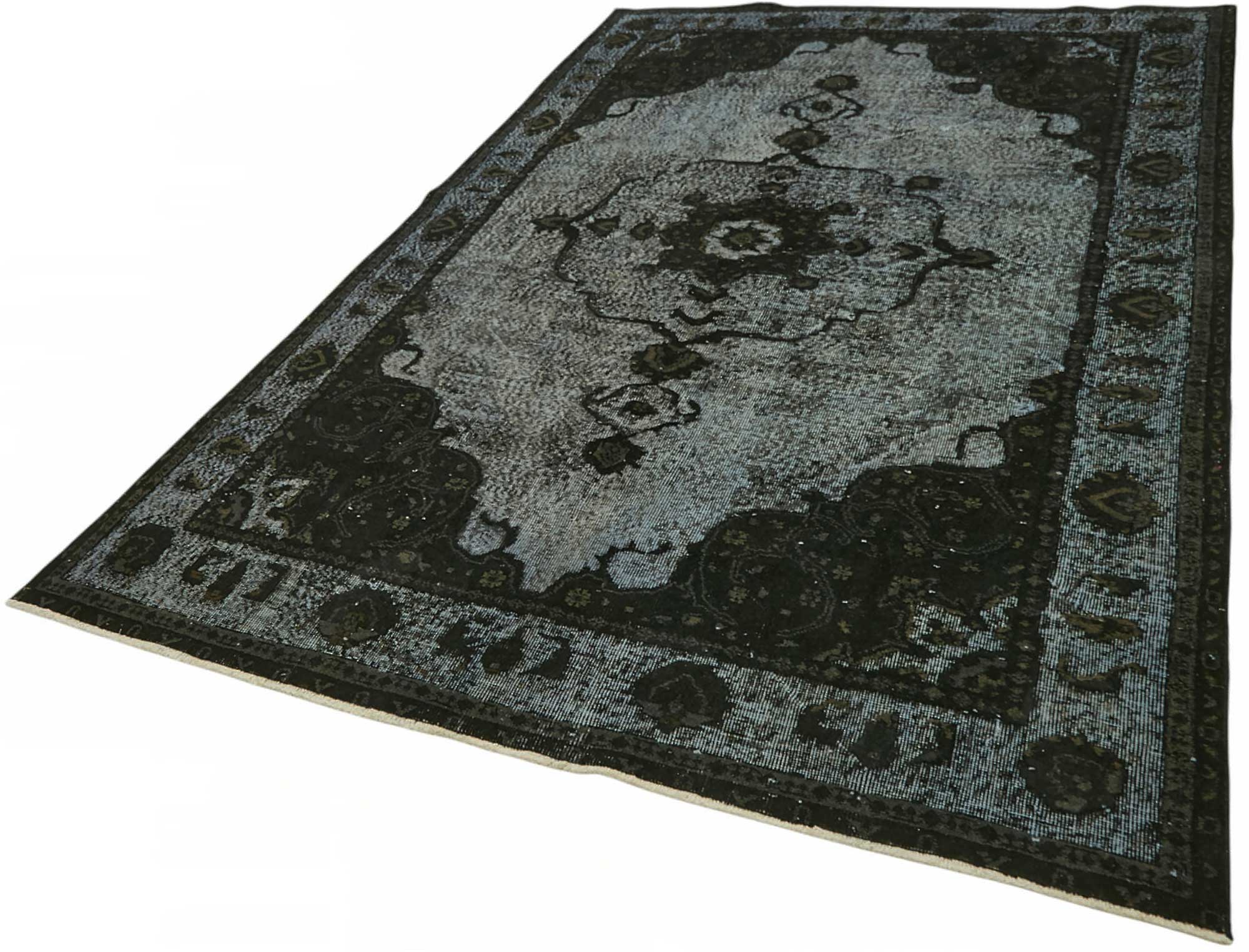 6x10 Black Over-dyed Rug - 49293