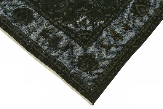 6x10 Black Over-dyed Rug - 49293
