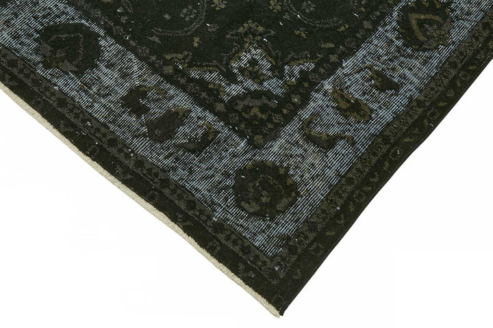 6x10 Black Over-dyed Rug - 49293