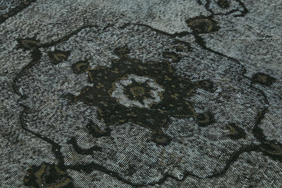 6x10 Black Over-dyed Rug - 49293