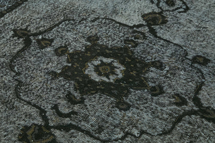 6x10 Black Over-dyed Rug - 49293